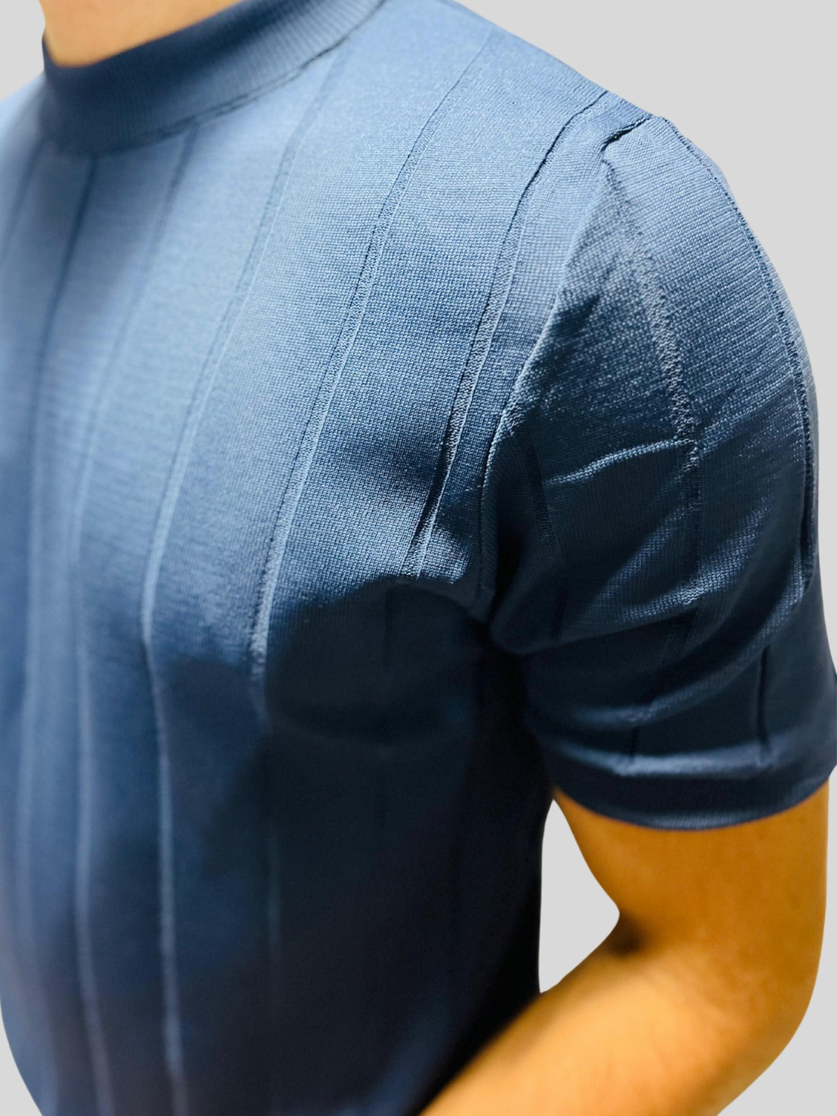 Lacivert Slim Fit Tişört